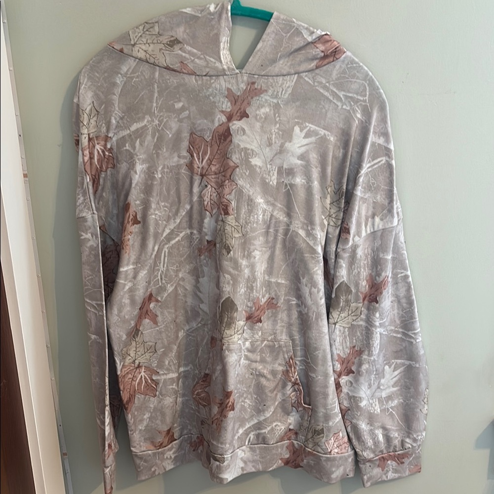 Camo Print Hoodie